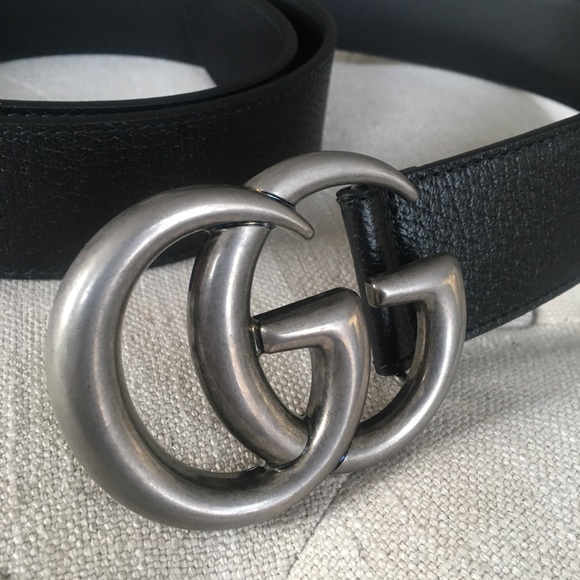 Gucci GG buckle leather belt - NEW - size 115 - Picture 4 of 8